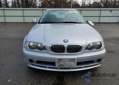 2001 BMW 325 Ci from USA, damaged, VIN WBABN33421JW48782